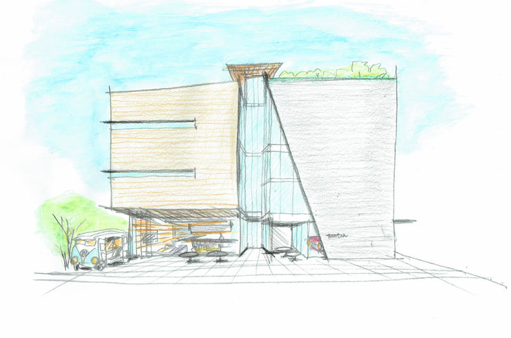 落ち着いた外観